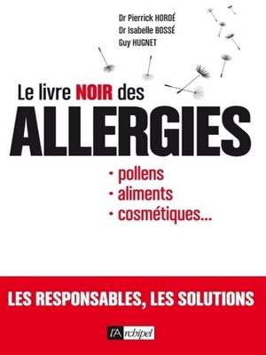 cover image of Le livre noir des allergies
